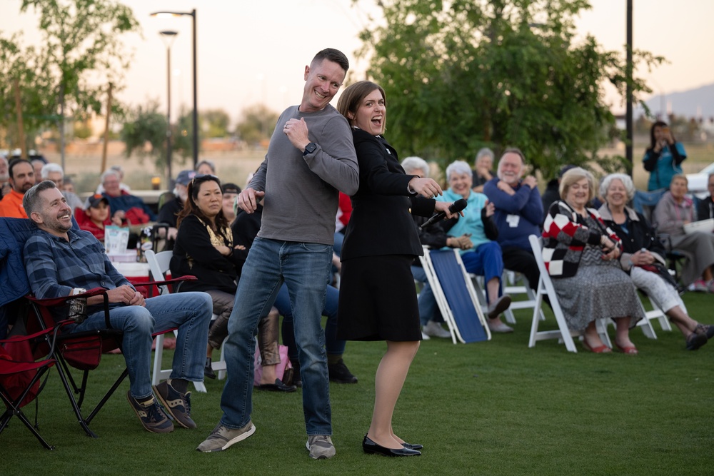 U.S. Navy Band Sea Chanters perform in Goodyear