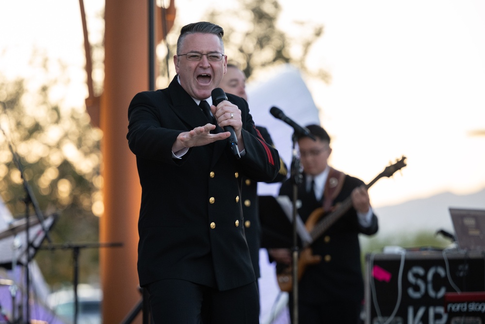 U.S. Navy Band Sea Chanters perform in Goodyear