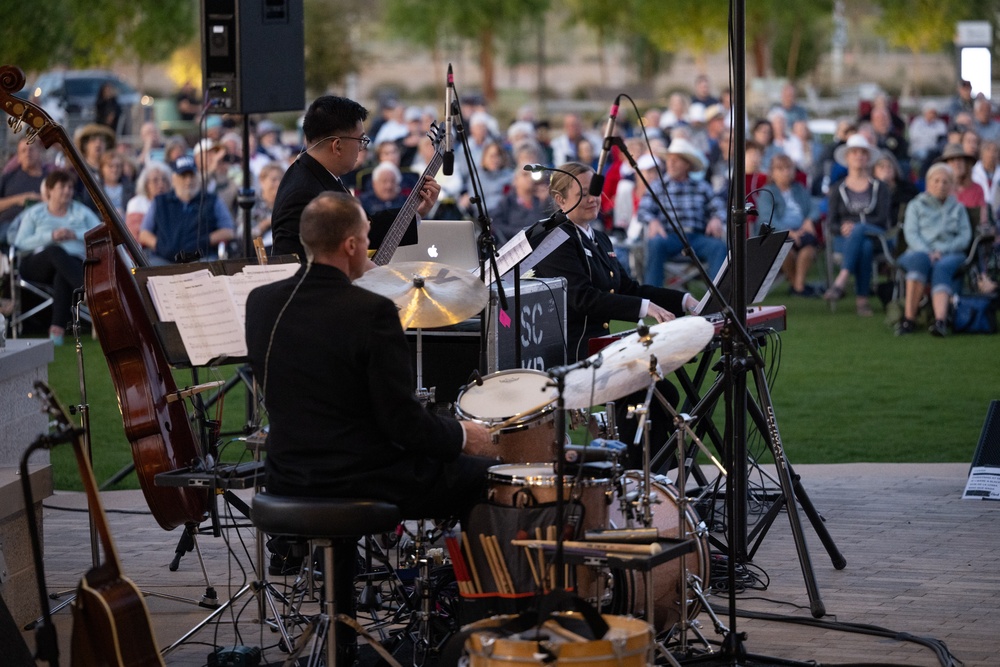 U.S. Navy Band Sea Chanters perform in Goodyear