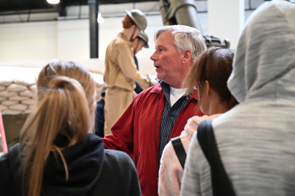 Hirschi High School visits Fort Sill Training Support Facility