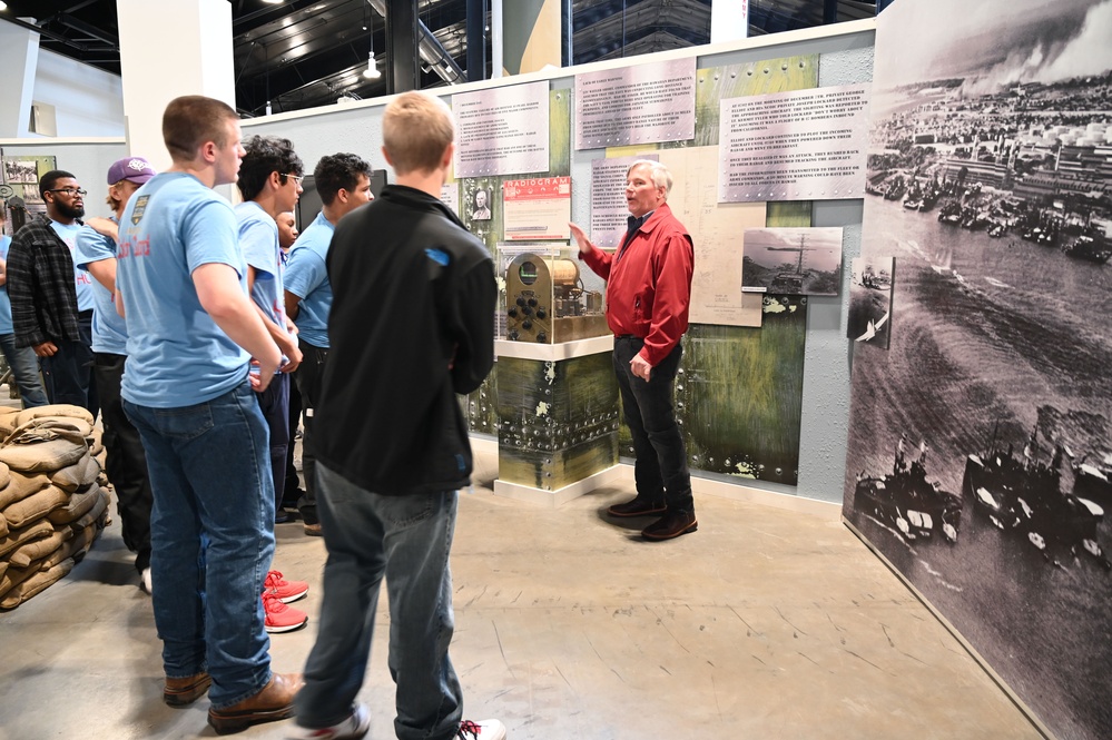 Hirschi High School visits Fort Sill Training Support Facility