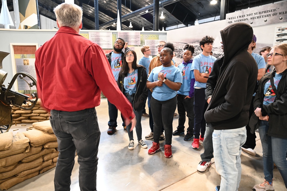 Hirschi High School visits Fort Sill Training Support Facility