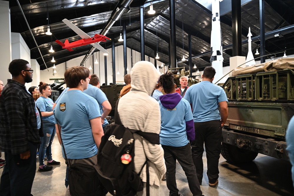 Hirschi High School visits Fort Sill Training Support Facility