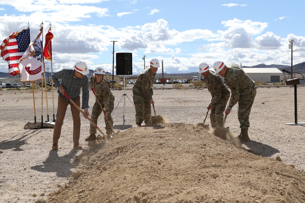 Fort Irwin breaks ground on new Simulations Center