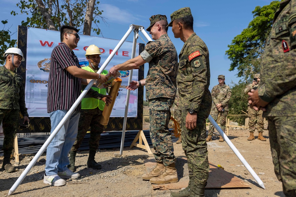 Balikatan 23 | Ground-breaking of Community Heath Care Center in Ilocos Norte, Philippines