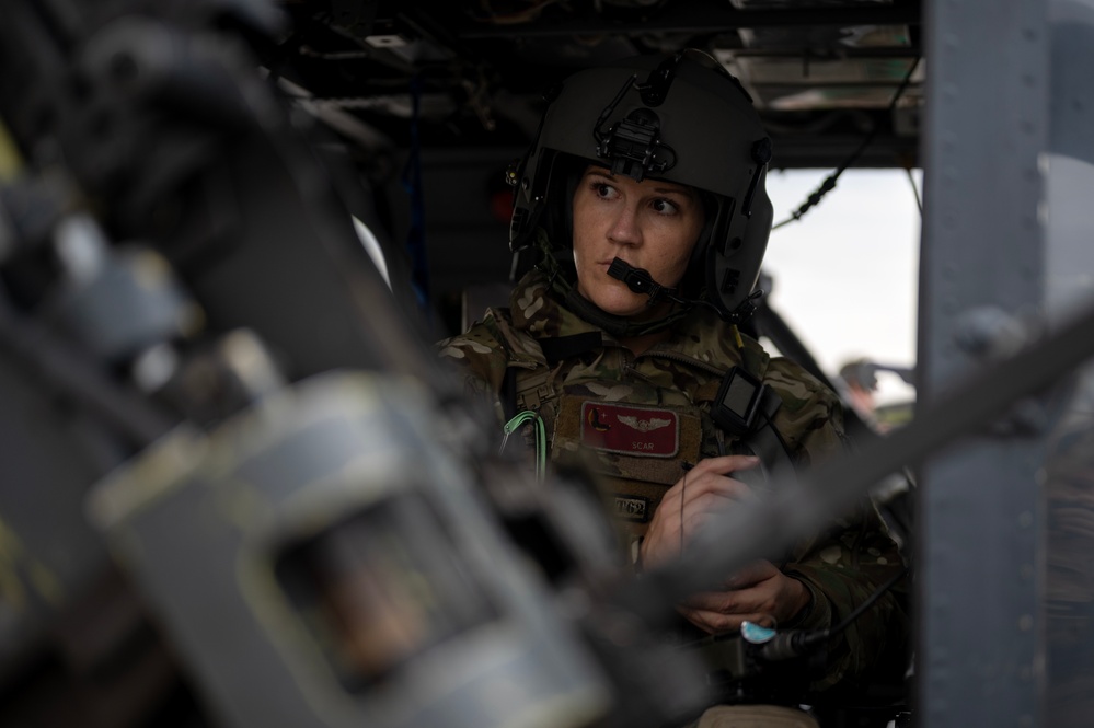 33rd RQS preps for night training