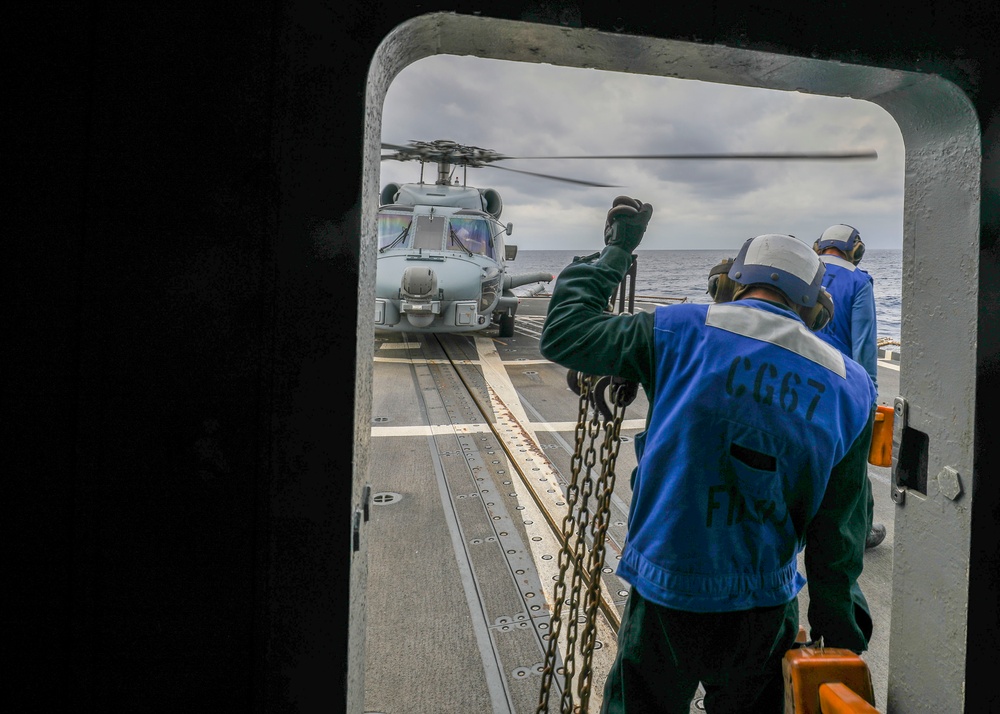 Flight Quarters Aboard Shiloh