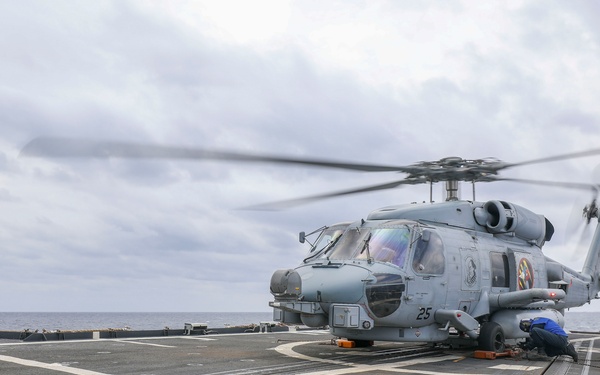 Flight Quarters Aboard Shiloh