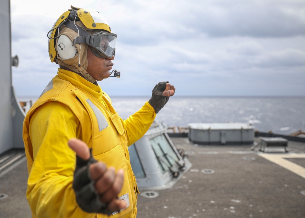 Flight Quarters Aboard Shiloh