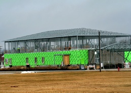 March 2023 construction operations of $11.96 million transient training brigade headquarters at Fort McCoy