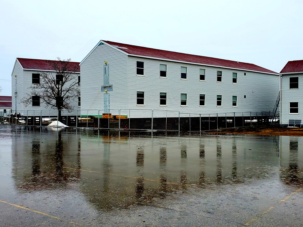 Contractor moves first two World War II-era barracks at Fort McCoy