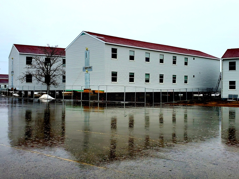 Contractor moves first two World War II-era barracks at Fort McCoy