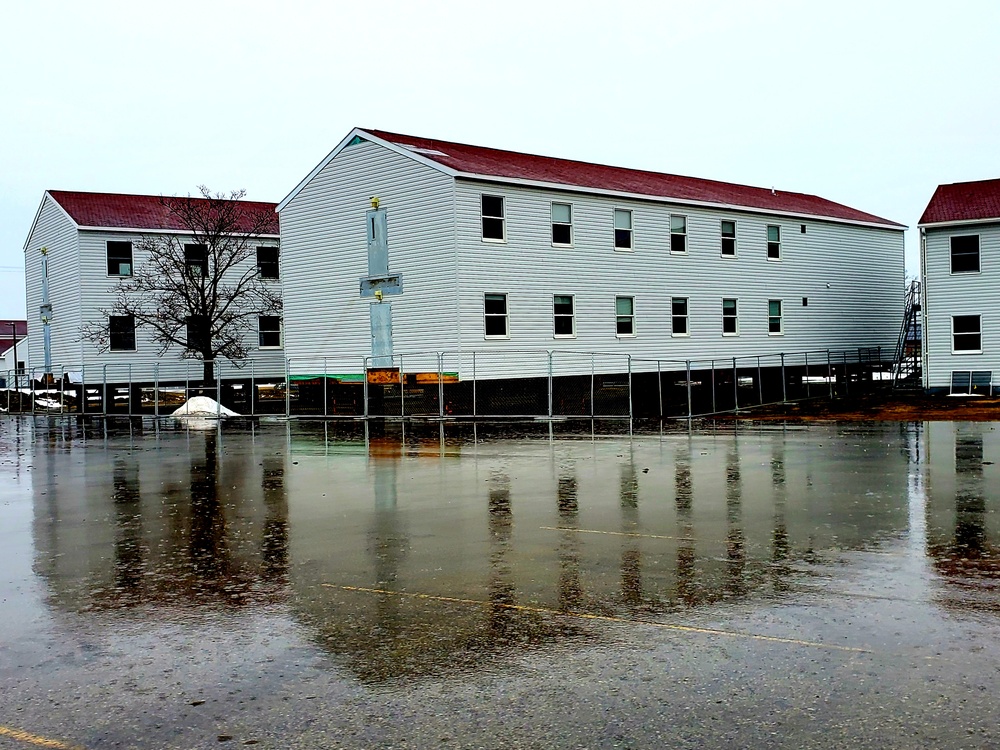 Contractor moves first two World War II-era barracks at Fort McCoy