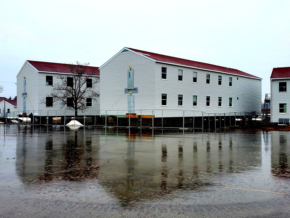 Contractor moves first two World War II-era barracks at Fort McCoy