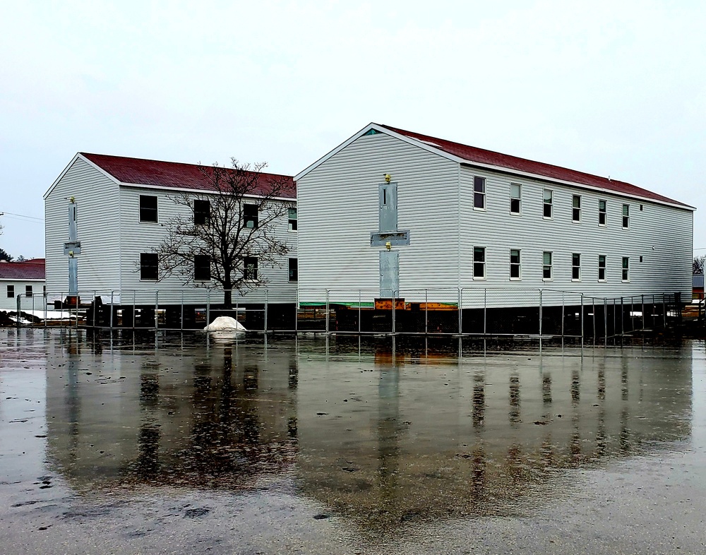 Contractor moves first two World War II-era barracks at Fort McCoy