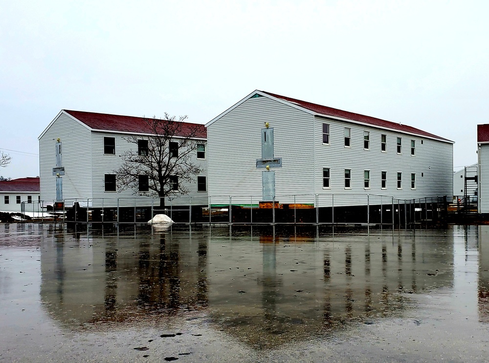 Contractor moves first two World War II-era barracks at Fort McCoy