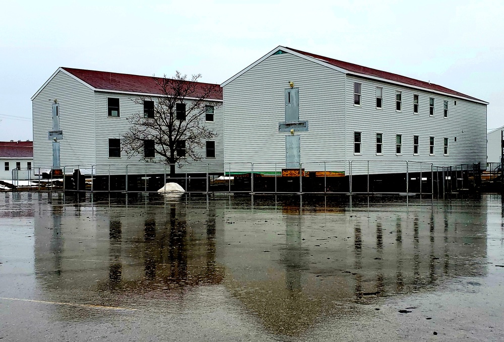 Contractor moves first two World War II-era barracks at Fort McCoy