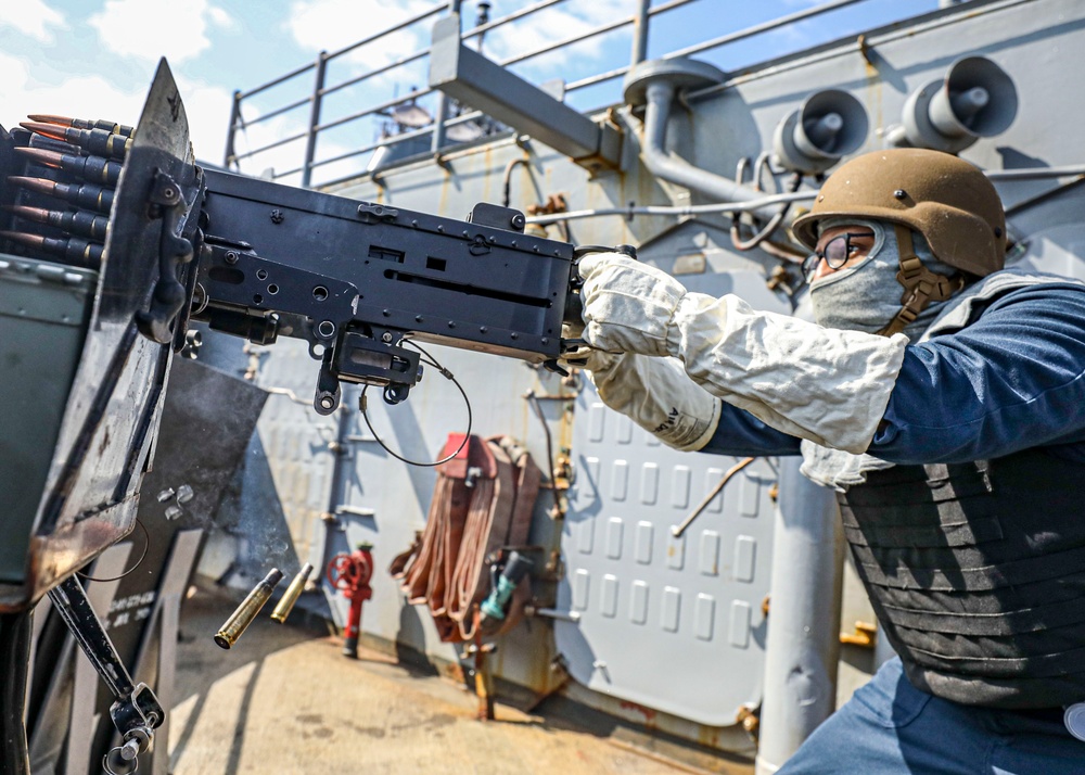 Gun Shoot Aboard Shiloh