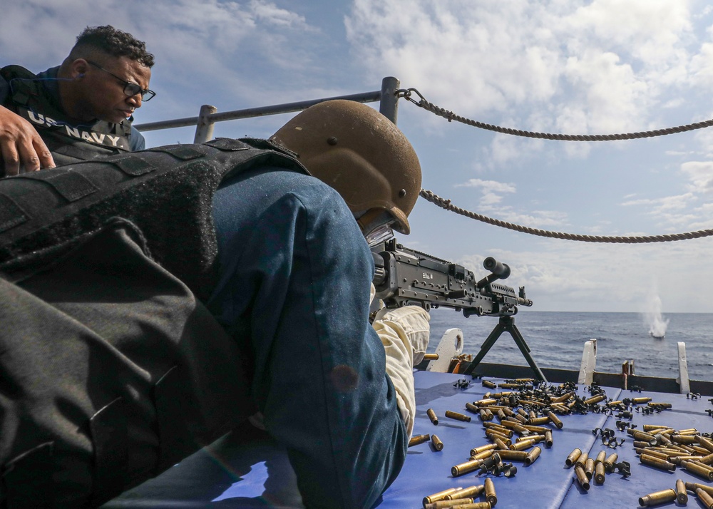 Gun Shoot Aboard Shiloh