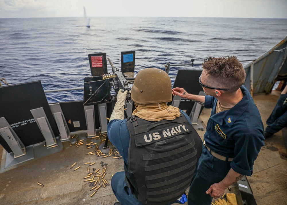 Gun Shoot Aboard Shiloh