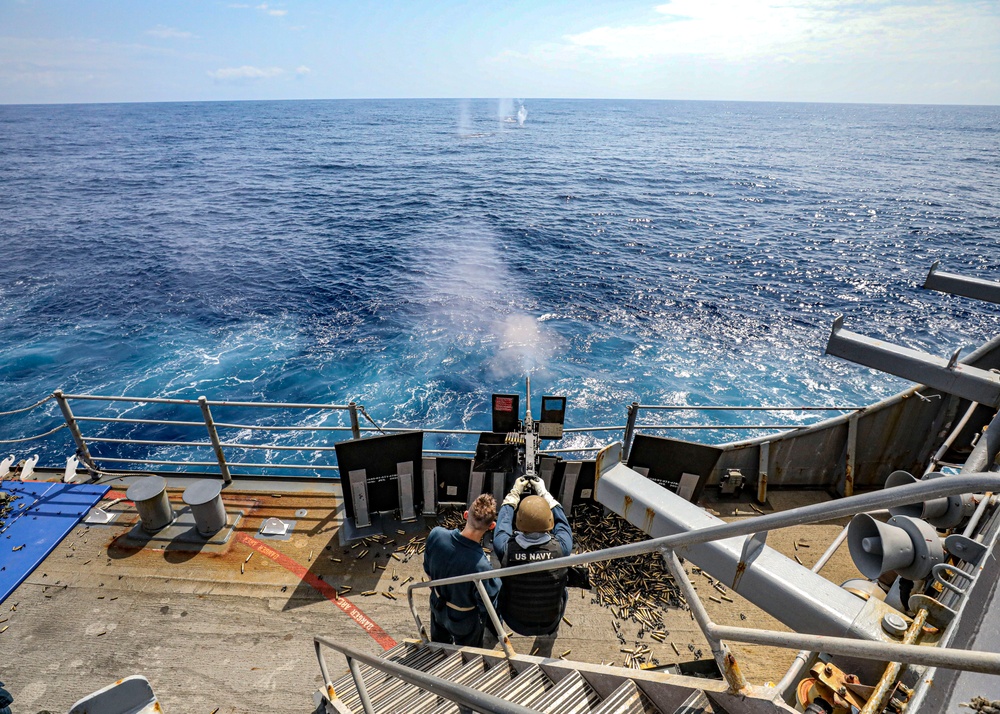 Gun Shoot Aboard Shiloh