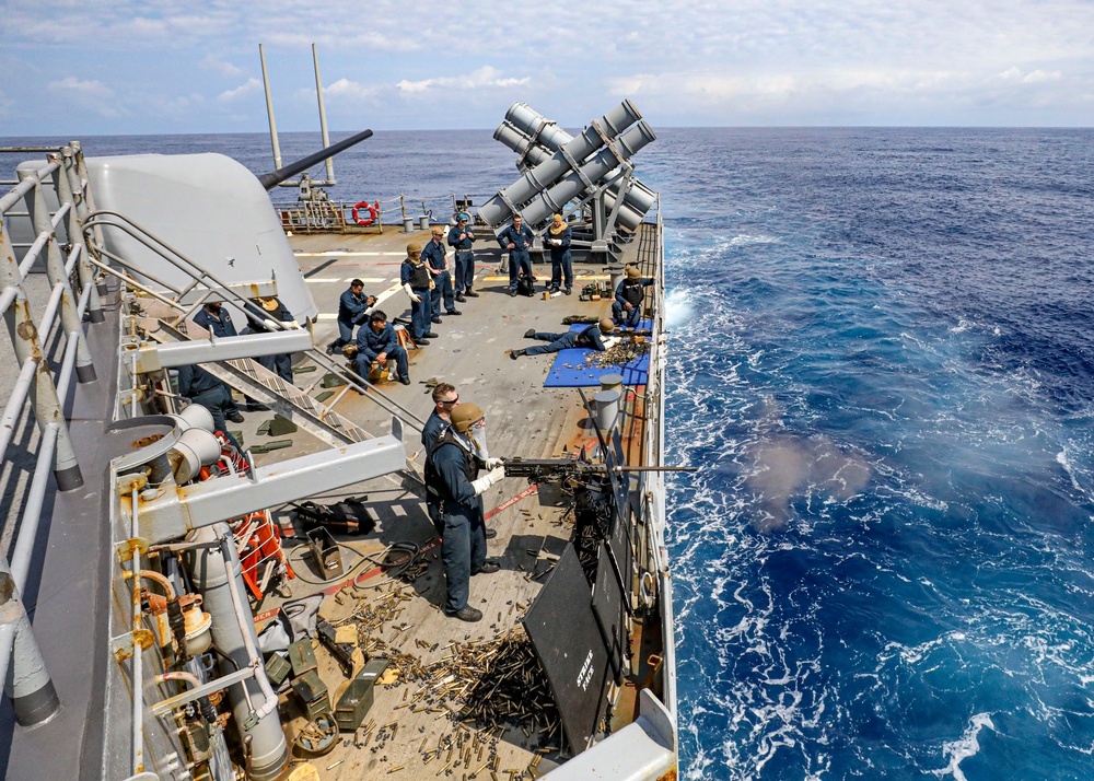 Gun Shoot Aboard Shiloh