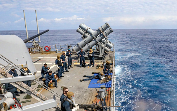 Gun Shoot Aboard Shiloh