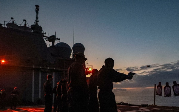 Gun Shoot Aboard Shiloh