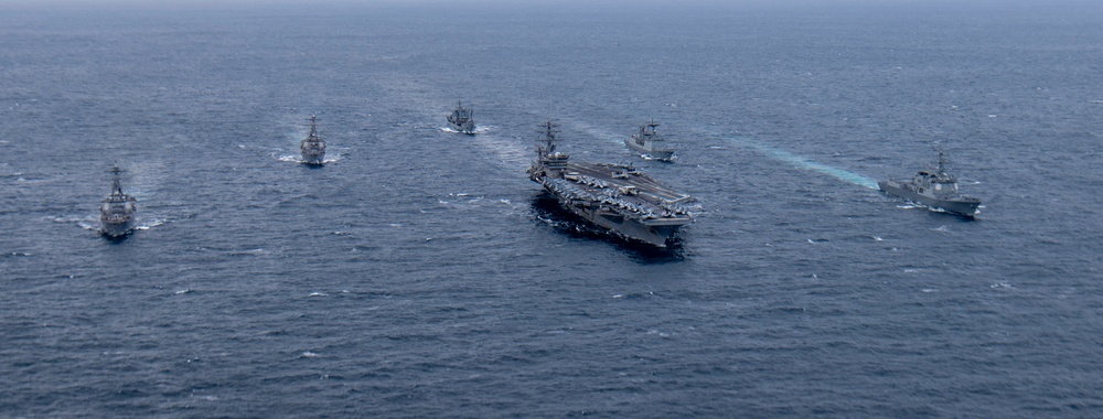 Nimitz Participates In Bilateral Exercise