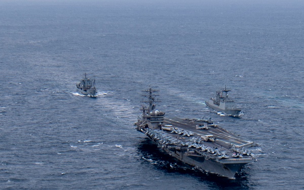 Nimitz Participates In Bilateral Exercise