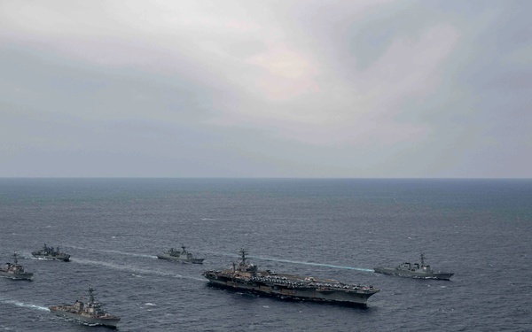 Nimitz Participates In Bilateral Exercise