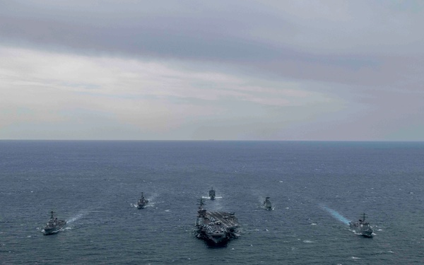 Nimitz Participates In Bilateral Exercise