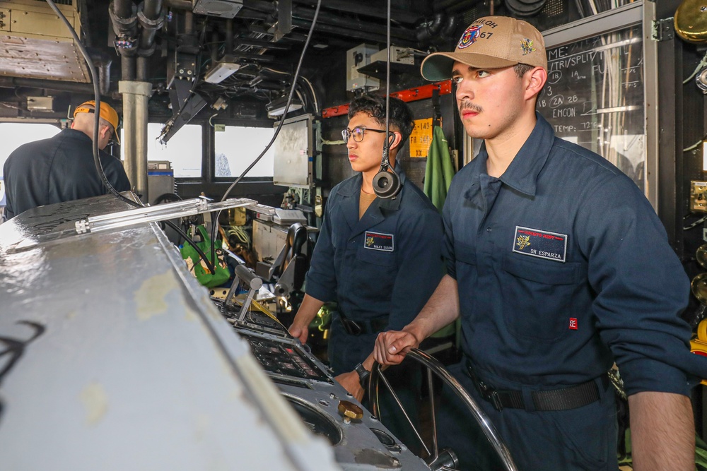 Shiloh Sailors Man the Helm