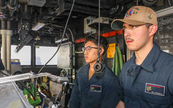 Shiloh Sailors Man the Helm