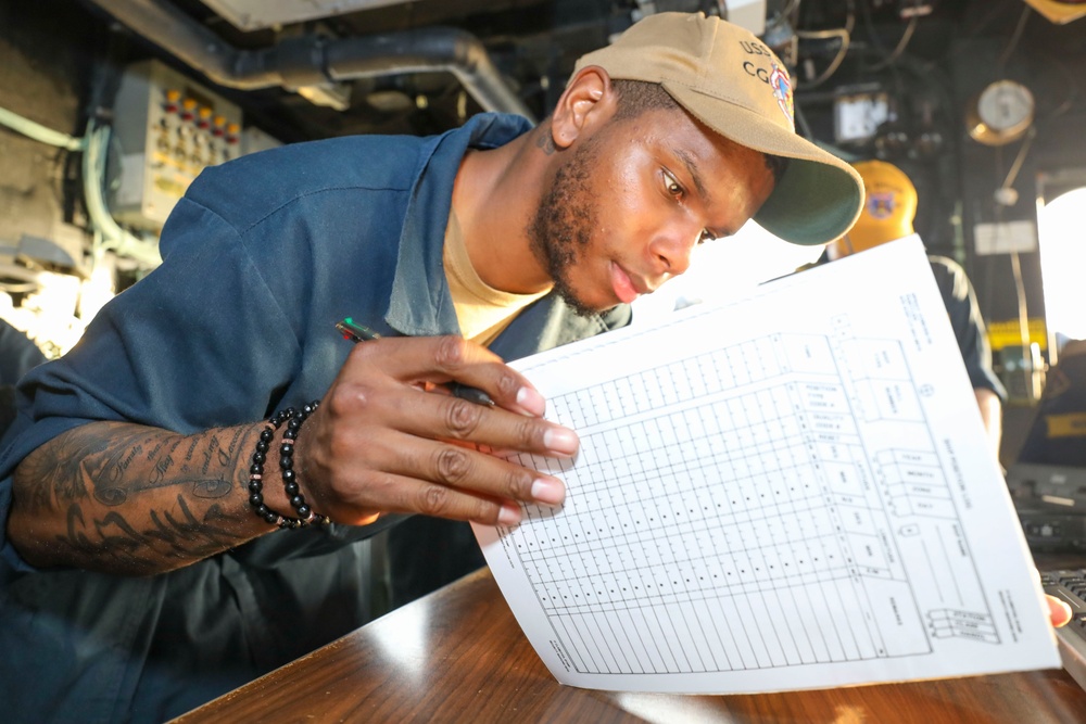 Shiloh Quartermaster Maintains Logs
