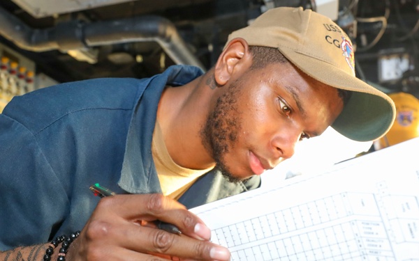 Shiloh Quartermaster Maintains Logs