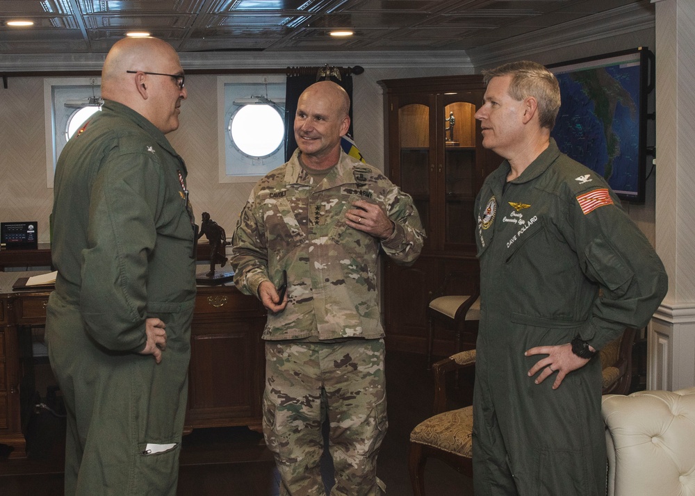 Daily Operations Aboard USS George H.W. Bush (CVN 77)