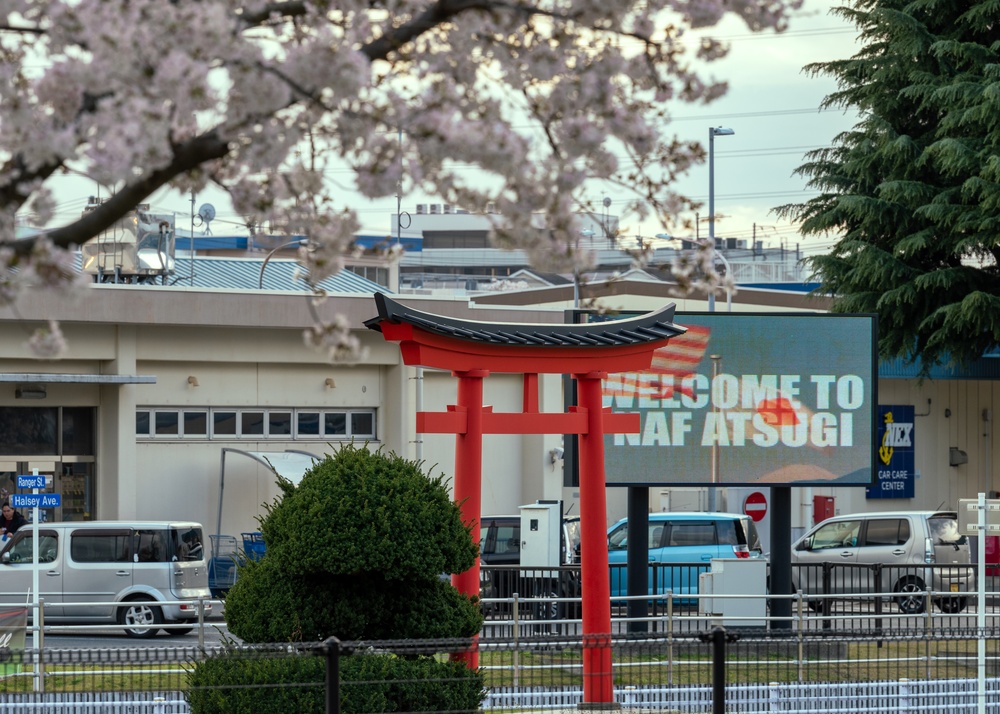 Spring Onboard Naval Air Facility Atsugi