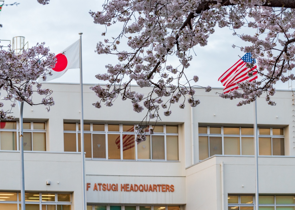 Spring Onboard Naval Air Facility Atsugi