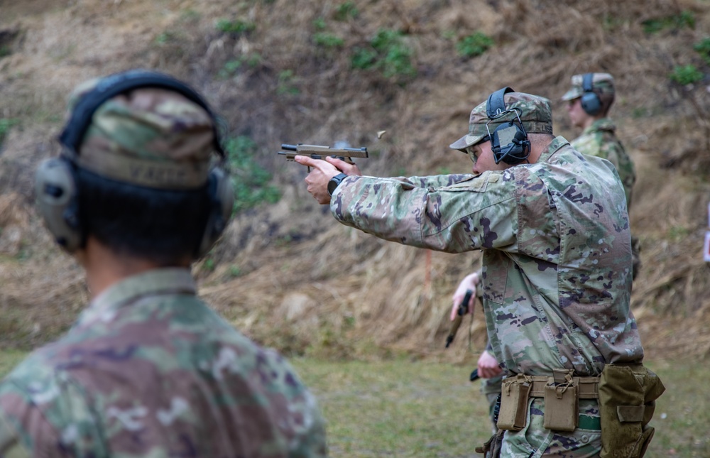 EFP Battle Group Poland Marksman Take Aim During Competition