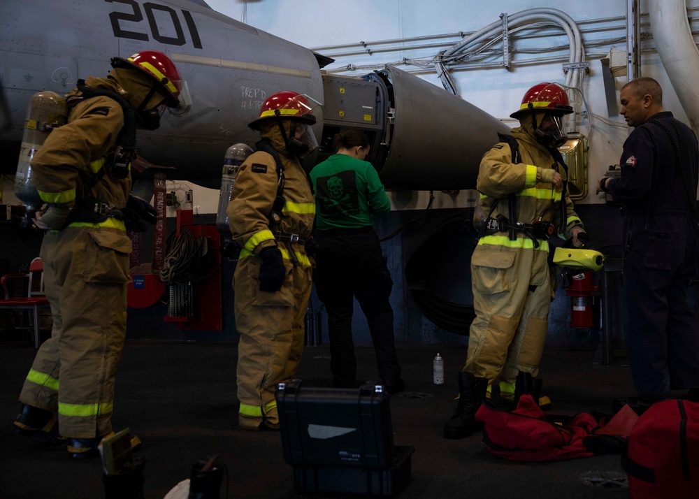 Daily Operations Aboard USS George H.W. Bush (CVN 77)