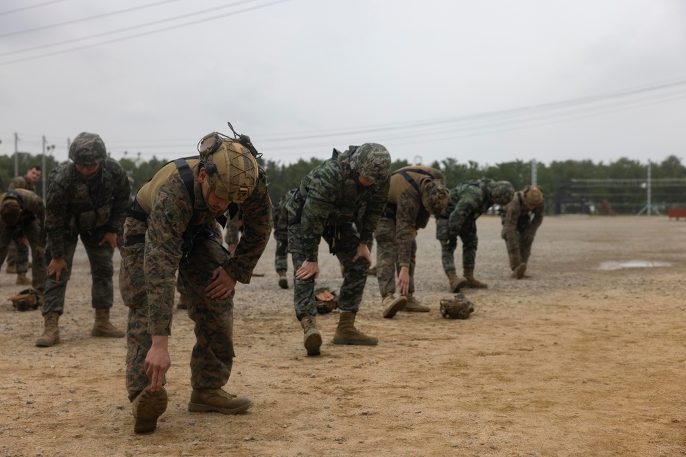 Republic of Korea Marines Ropes Course