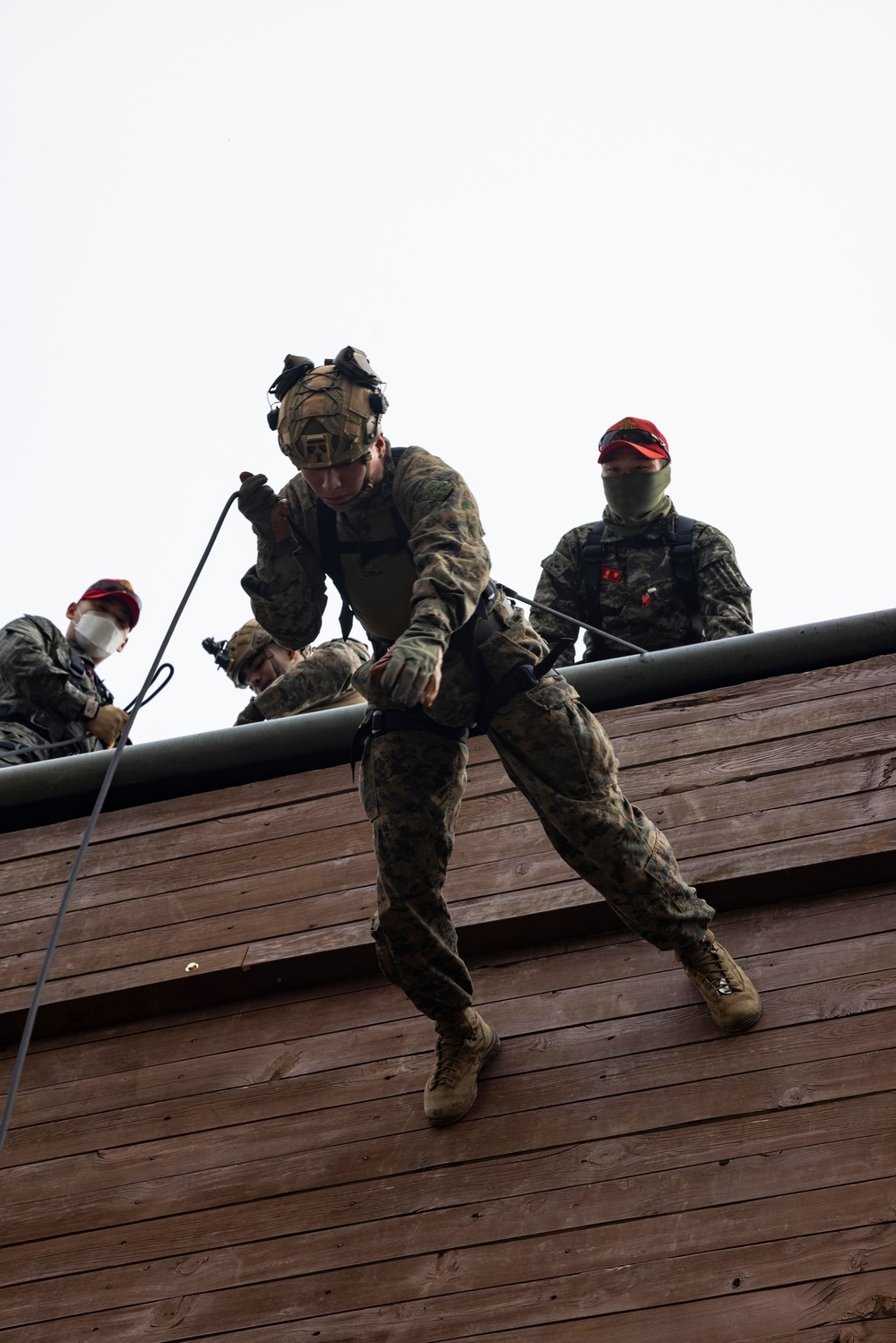 Republic of Korea Marines Ropes Course