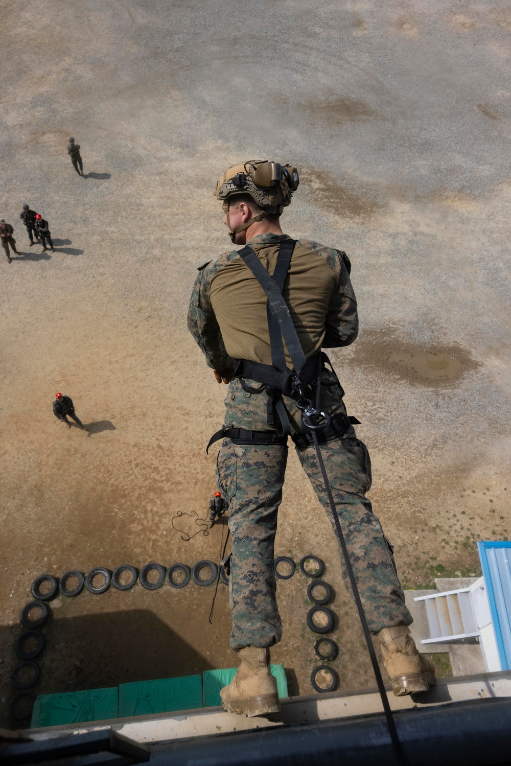 Republic of Korea Marines Ropes Course