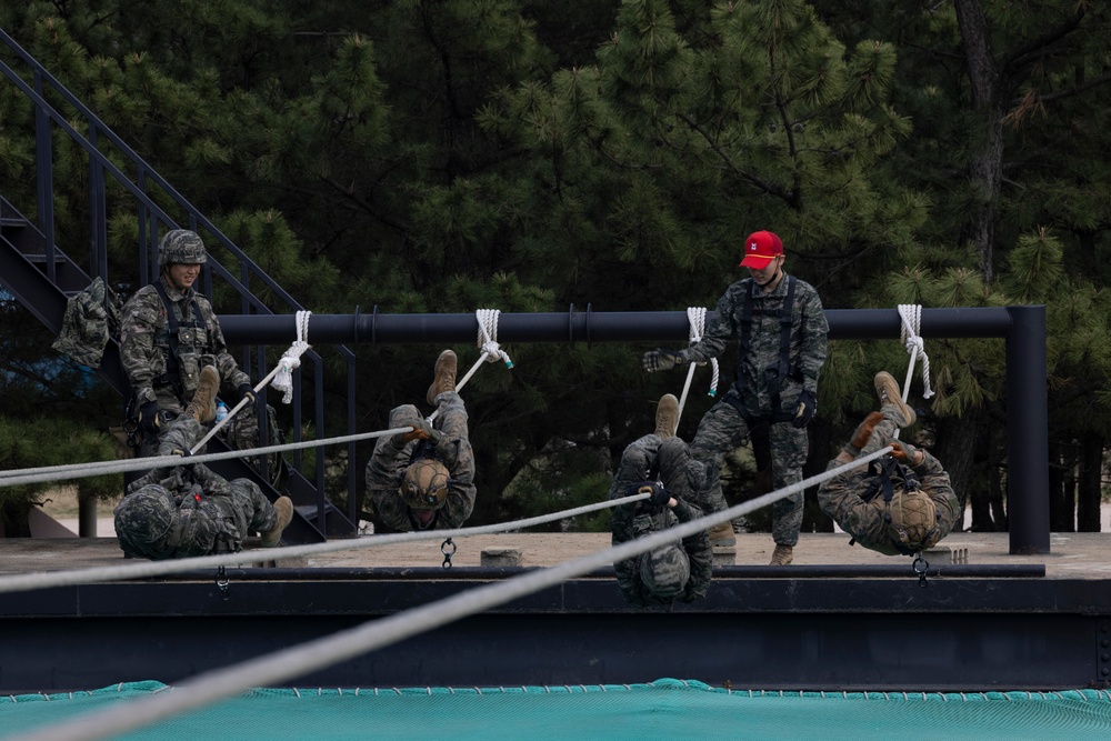 Republic of Korea Marines Ropes Course