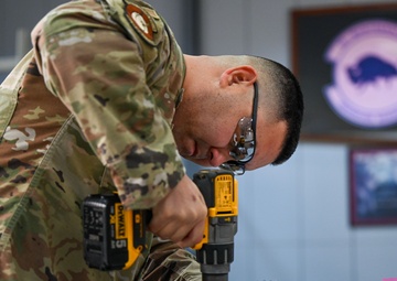 Incirlik AB holds the first overseas Aircraft Battle Damage Repair course