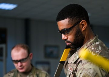 Incirlik AB holds the first overseas Aircraft Battle Damage Repair course