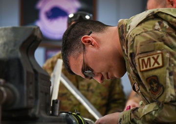 Incirlik AB holds the first overseas Aircraft Battle Damage Repair course