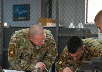 Incirlik AB holds the first overseas Aircraft Battle Damage Repair course