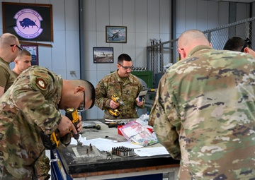 Incirlik AB holds the first overseas Aircraft Battle Damage Repair course